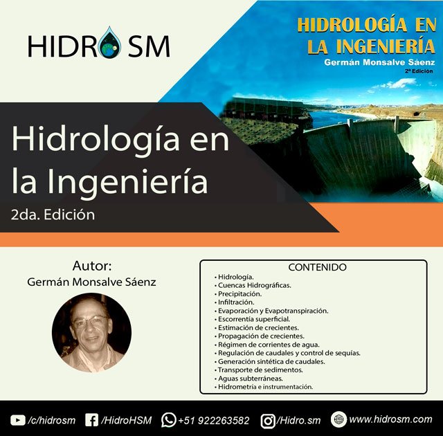 Germán Monsalve Sáenz Hidrología en la ingeniería