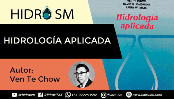 Hidrología aplicada Ven Te Chow Libro hidrología aplicada - Ven Te Chow