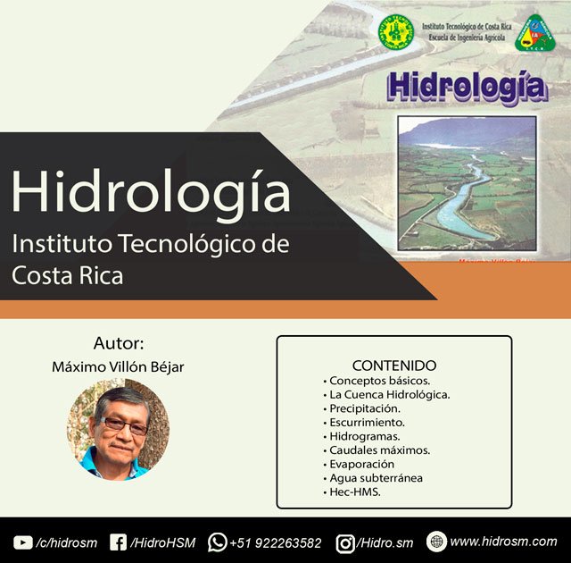 M谩ximo Vill贸n B茅jar Hidrolog铆a