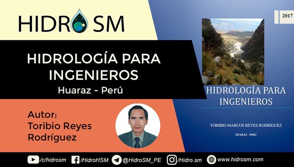 Toribio Marcos Reyes Rodríguez Hidrología para Ingenieros