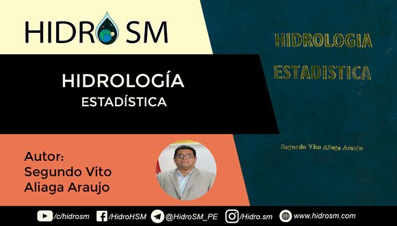 Segundo Vito Aliaga Araujo Hidrolog铆a Estad铆stica
