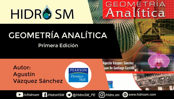 Agustín Vázquez Sánchez Geometría Analítica