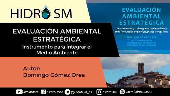 Domingo G贸mez Orea Evaluaci贸n Ambiental Estrat茅gica