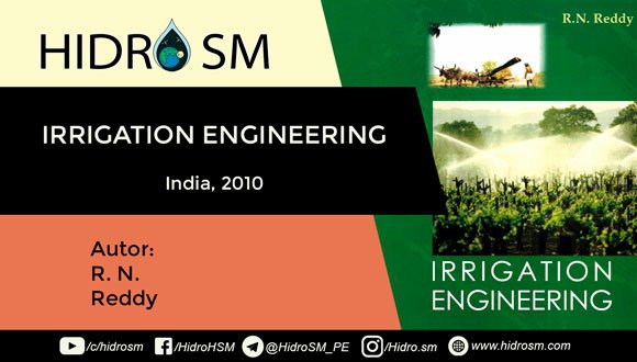 R. N. Reddy Irrigation Engineering